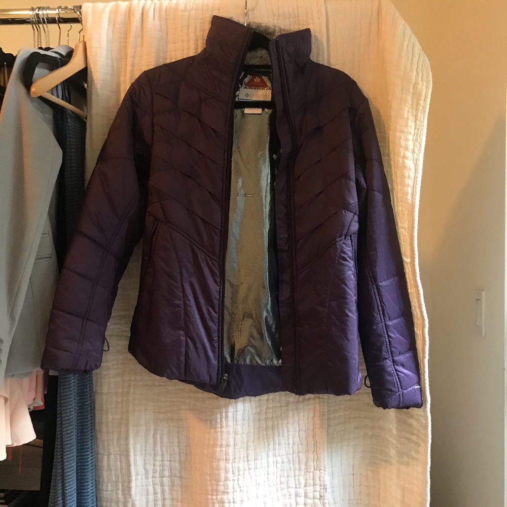 New w/o tags Columbia size XS purple jacket